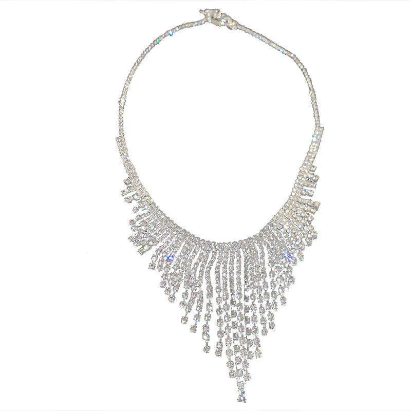 Nuovo stile alla moda con collana con nappa Dia in primavera, collane per donne, gioielli in argento sterling_voghion.com