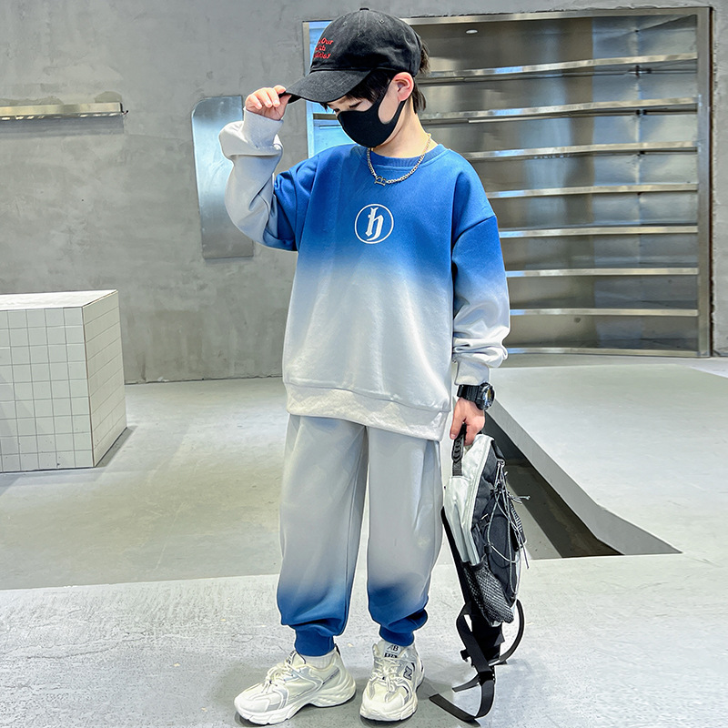 Mother&Kids Boys‘ Suit Children’s Stylish Boys‘ Hoodie Tracksuit