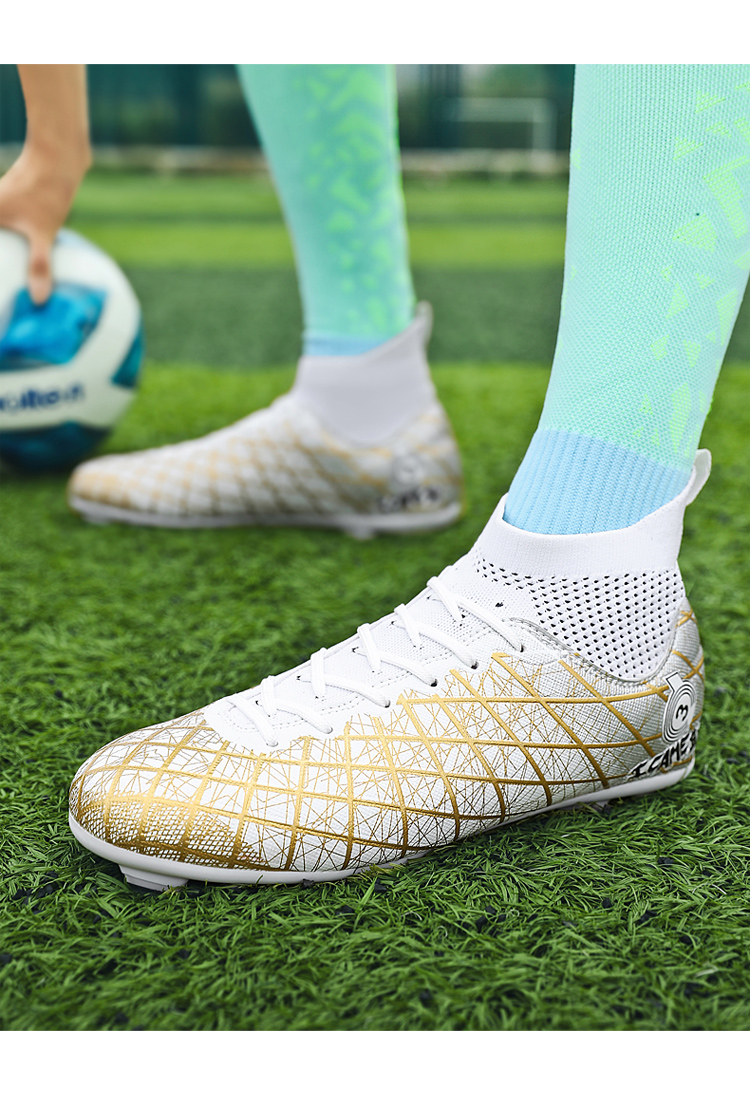 Professional Unisex Soccer Shoes Men Women Football Boots Training Sport Footwear Match Sneakers Non-slip Drop Shipping_voghion.com