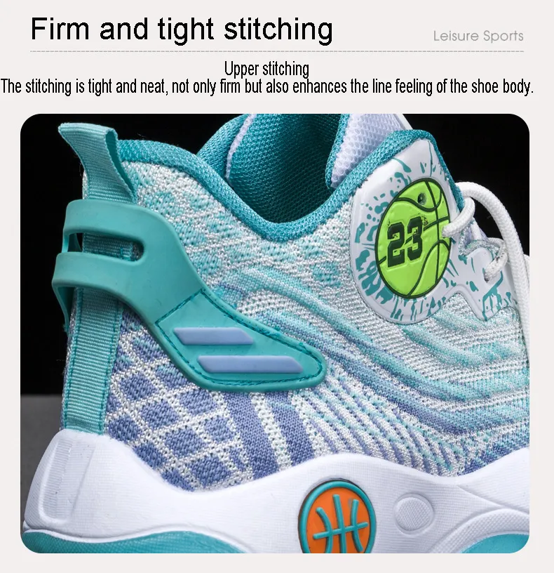 Men Sports Fashion Basketball Summer Anti Slip New Breathable And Durable Versatile Running Shoes Free Shipping Lhshoe_voghion.com