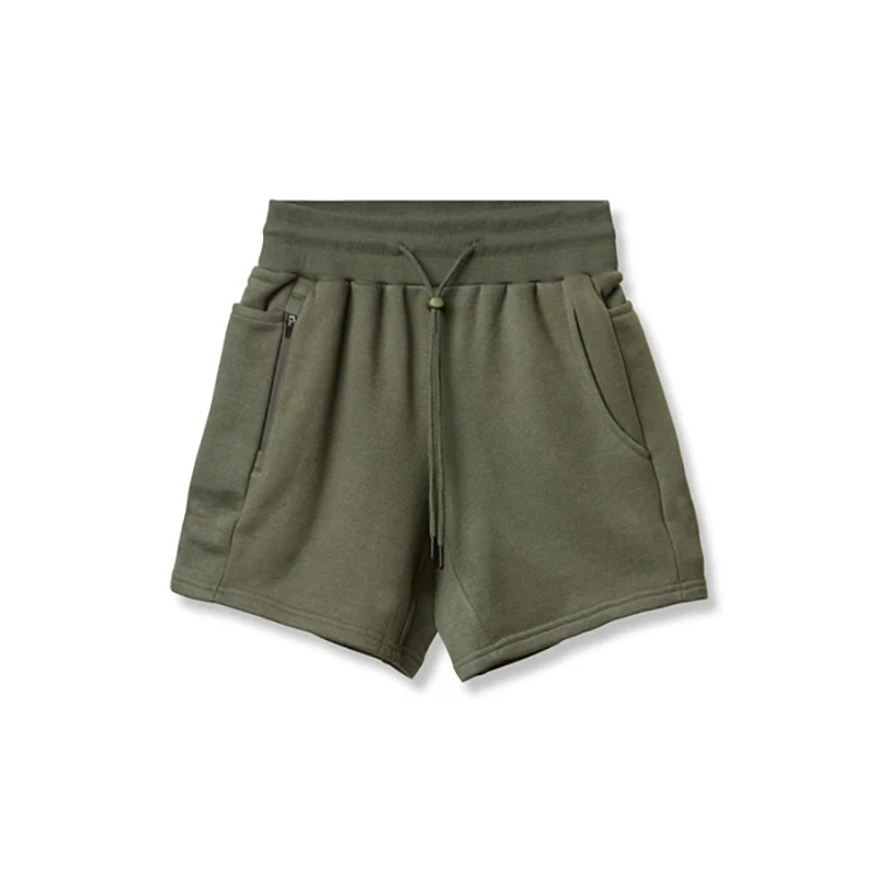 Men's Workout Shorts With Multiple Pockets & Towel Loop – Breathable Cotton Training Shorts (Lightweight Quick-Dry Elastic Waistband)​_voghion.com