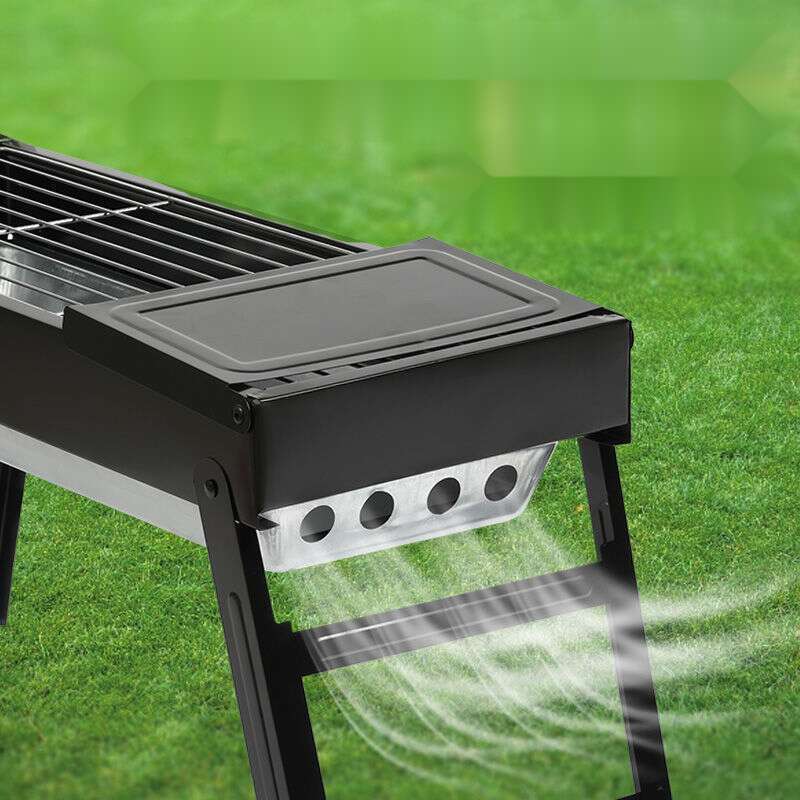 91% Positive Review Rate: Foldable Large And Medium-sized Pull-out Portable Outdoor Barbecue Grill, Carbon Grill For_voghion.com