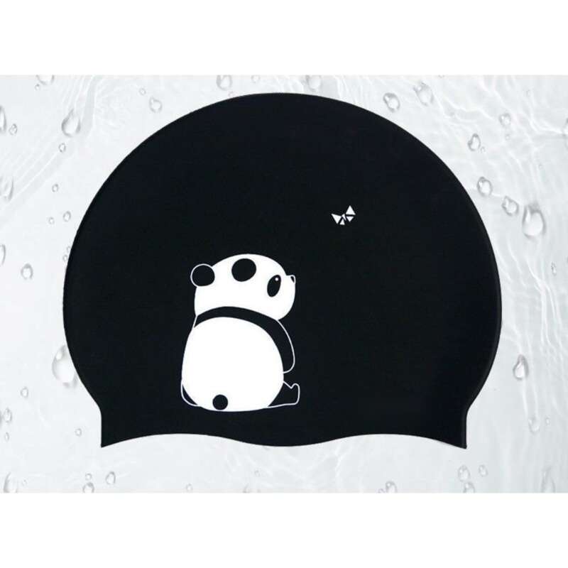 【 Hot Selling In The Store 】 Soft Head Cartoon Adult Female Long Hair Student Fashion Waterproof Silicone Male Cap_voghion.com
