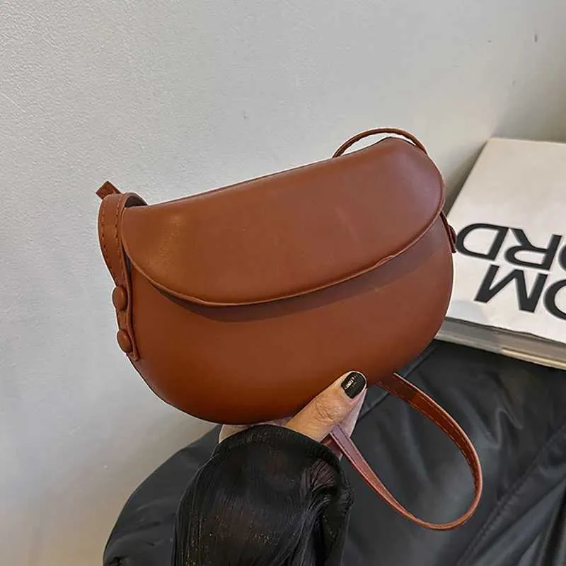 PU Leather Womens Cross Body Fashion Wallet Strap Saddle Shoulder Candy Colorful Girl Messenger Bag Y241123_voghion.com