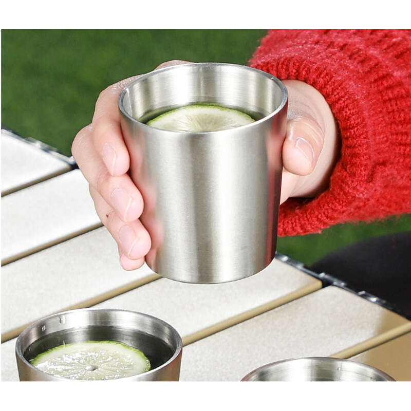 304 Outdoor Stainless Steel Tableware, Camping Equipment, Gift Set, Portable Travel Picnic_voghion.com