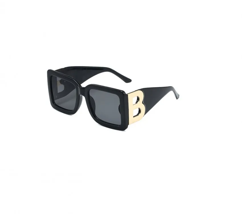 rectangle bb sunglasses womens sun multi color Super wide mirror legs big B letter design A favorite of fashion bloggers_voghion.com