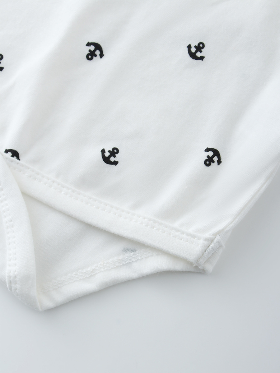 Abbigliamento estivo per neonati Mother&Kids, abbigliamento per bambini, abbigliamento da arrampicata, abbigliamento triangolare + cappello, abbigliamento da uomo multi-pezzo_voghion.com