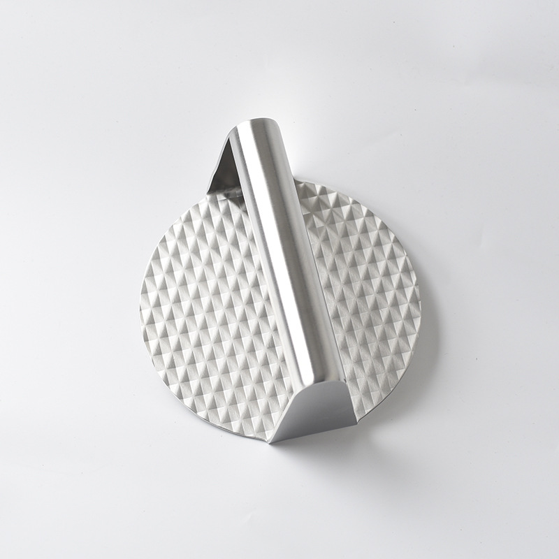 304 din oțel inoxidabil Hamburger Patty Maker embossed Burger Machine carne presă manuală rotundă carne plăcintă calamar friptură friptură instrumente_voghion.com