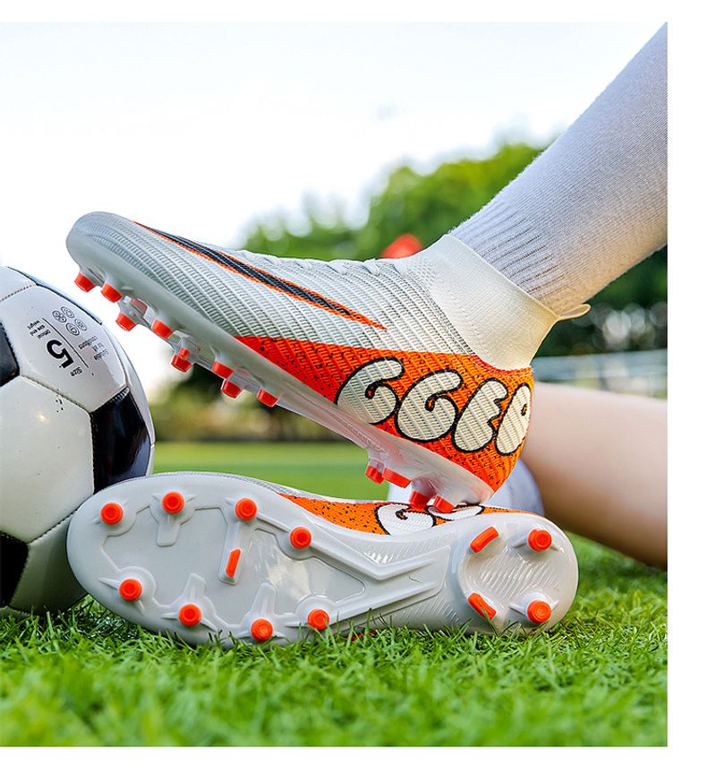 Neuer High-Top-Fußball für Männer, Erwachsene, Studenten, Jugendliche, Wettkampftraining im Freien, rutschfest und_voghion.com