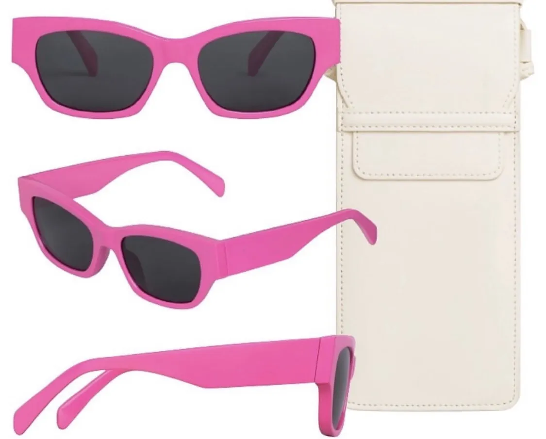 41097 Sunglasses popular designer women fashion retro Cat eye shape frame glasses Summer Leisure wild style UV400_vogarts.com