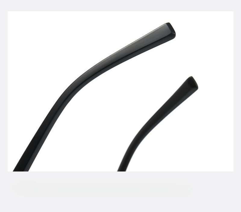 (Ladengeschäft) Hochauflösende, polarisierte, nicht verschweißte, einteilige, ultraleichte, schraubenlose Sonnenbrille aus Nylon_voghion.com