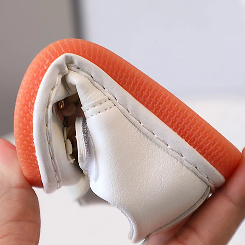 Chaussures de marche pour petites filles qui couinent pour bébé, joli design, pour tout-petits, mignonnes, tailles 15 à 19_voghion.com