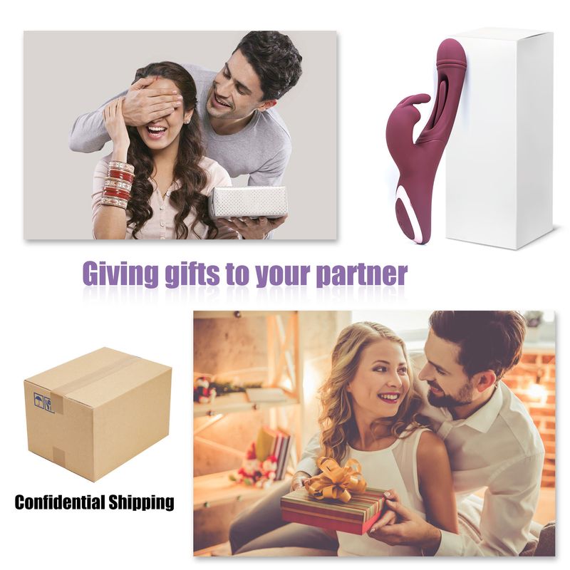 Freya Vibrator, weibliche Stimulation, Klitorisklopfen, Masturbator, Rabbit-Massagegerät, Sexualprodukt für Erwachsene_voghion.com