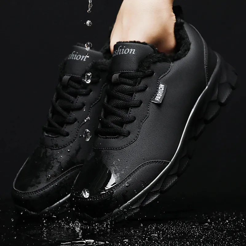 Running Leather Waterproof Durable Mens Walking Sports Shoes Atillas Racortivos Hombre 241015_voghion.com