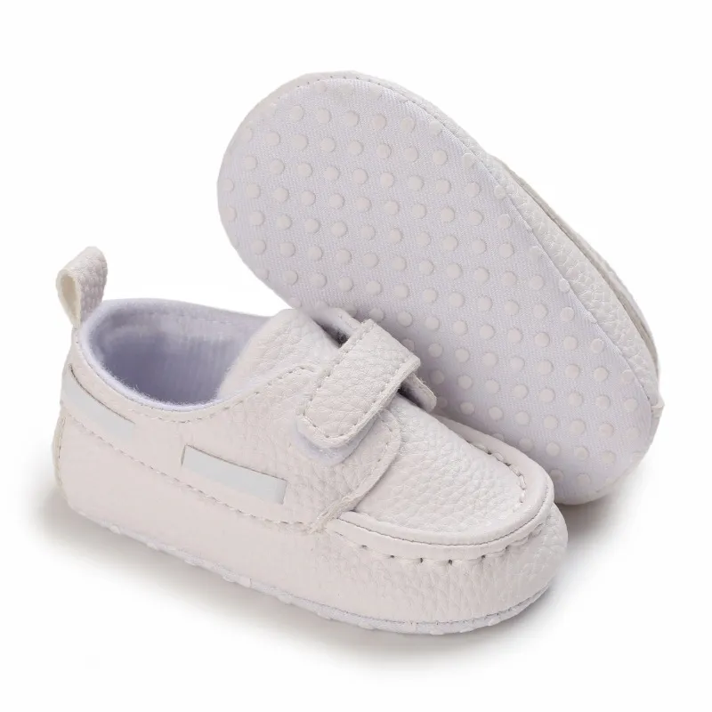 Little Kid Cuir Bébé Antidérapant Fond Souple Bébé Unisexe Décontracté Littlesprouts Nouveau-Né Tout-Petit Premiers Marcheurs Berceau_voghion.com
