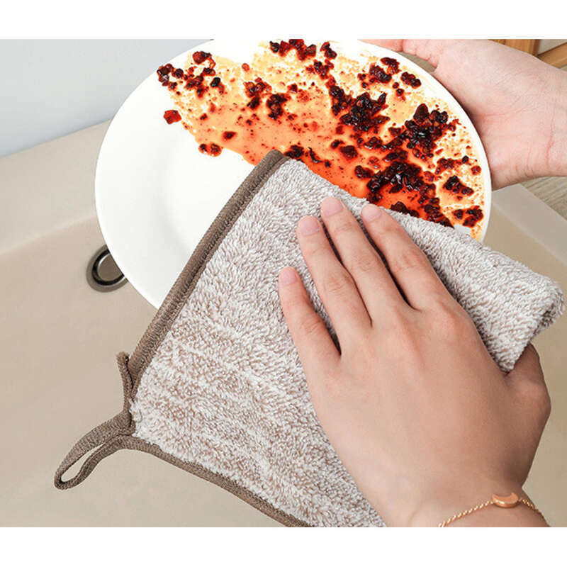 Kitchen Rags, Oil-absorbing Towels, Non-shedding Hair, Tablecloths, Household Items,_voghion.com