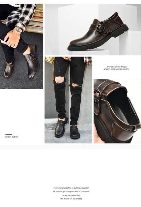 Herren Business Schuhe Aus Echtem Leder Im Britischen Stil_voghion.com