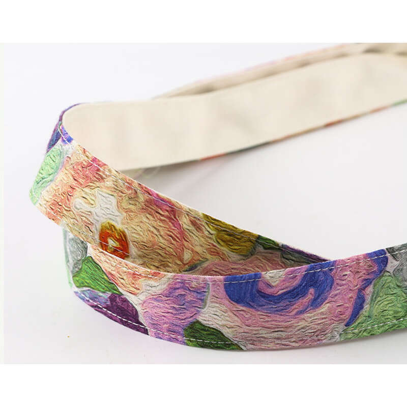 Spring And Summer Painting Art Girls Bundle Shoulder Large Capacity Canvas Simple Small Flower_voghion.com