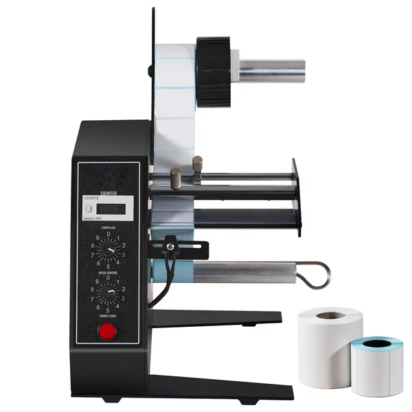 Automatischer Etikettenspender, 15–125 mm Breite, 3–150 mm Länge, einstellbare Geschwindigkeit, Zählgeschwindigkeit bis zu 999999_voghion.com