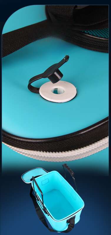 Fishing Gear, Fishing Live EVA Multi-purpose, Foldable, Outdoor Car Washing Bucket, Fish Tank_voghion.com
