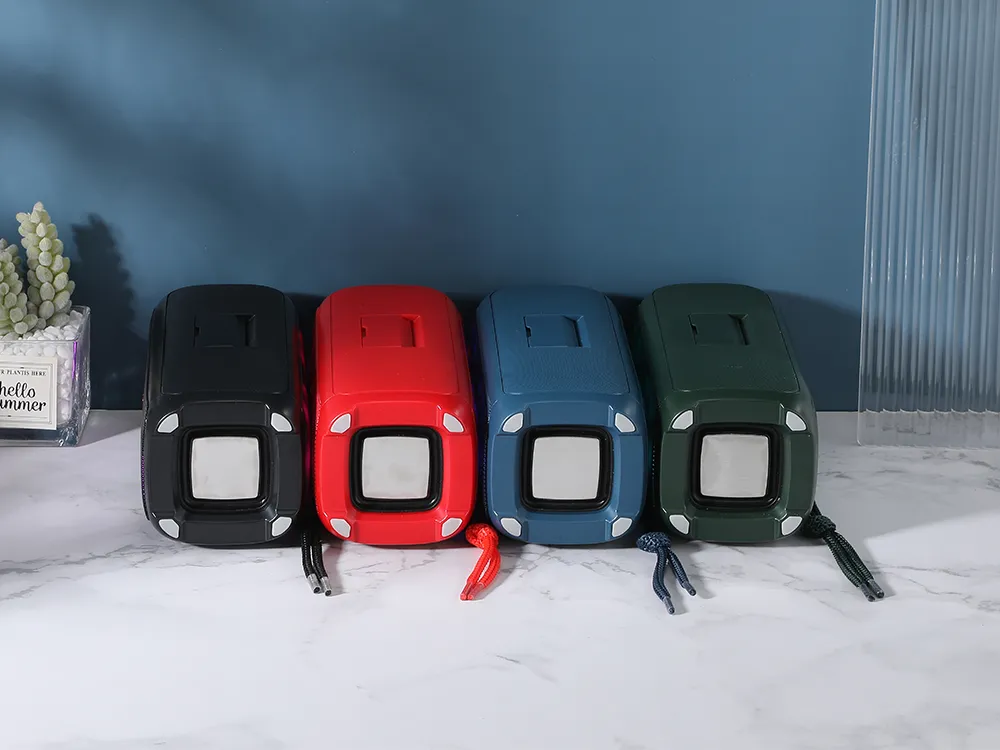 TG333 Portable Wireless Bluetooth Subwoofer Waterproof Outdoor TF USB Stereo With Phone Stand Speaker_voghion.com