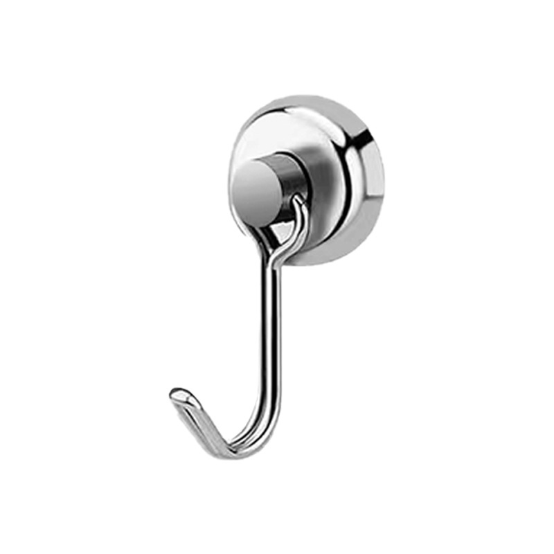 4/8/10 Stück Hochleistungs-Magnethaken Starker Neodym-Magnethaken Schwarz Silber Schwenkhaken Küchenkühlschrank Hängewerkzeuge_voghion.com