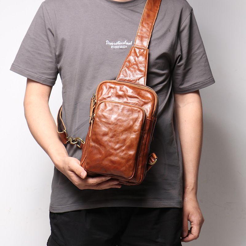 Neue Retro-Brusttasche Herren mit großer Kapazität, einzelne Umhängetasche, Umhängerucksack für Damen, verschleißfeste_voghion.com