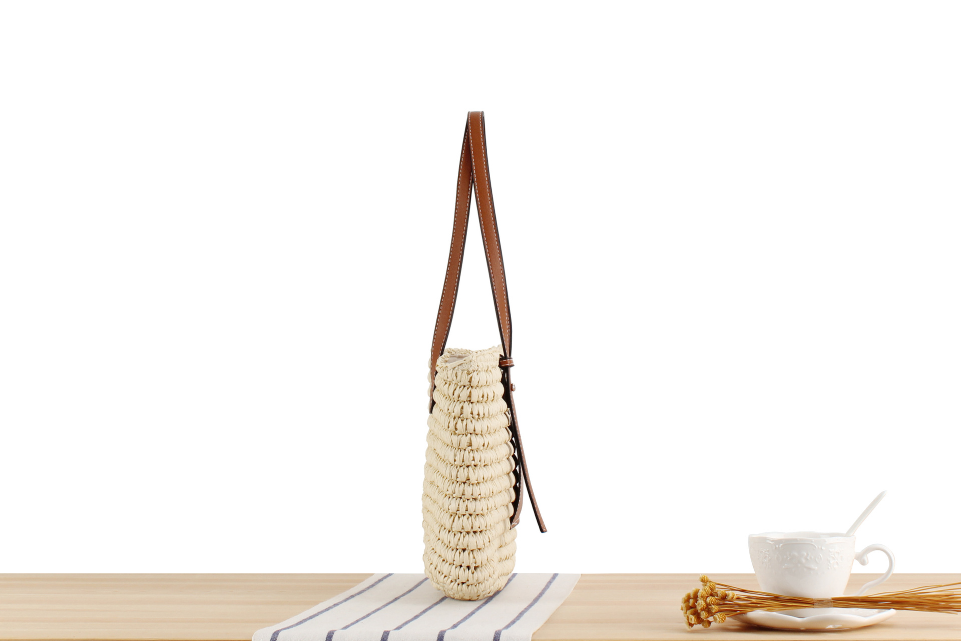 Damen Stroh Schultertasche Im Pastoralstil Für Den Strand_voghion.com