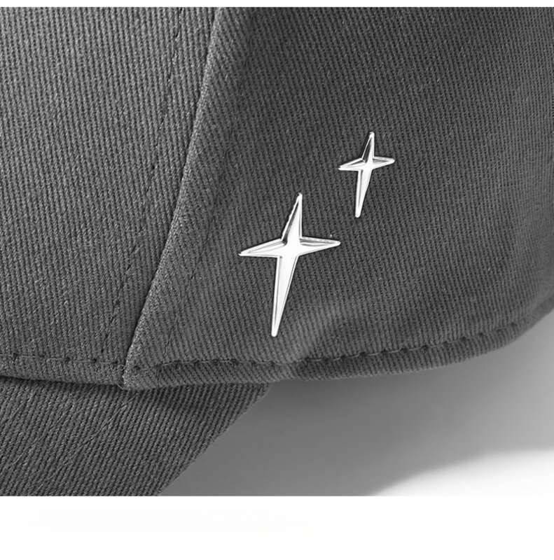 baseball Cap Women's Large Brim Duck Tongue Sun Hat Small Men's Hard Top Hat_voghion.com