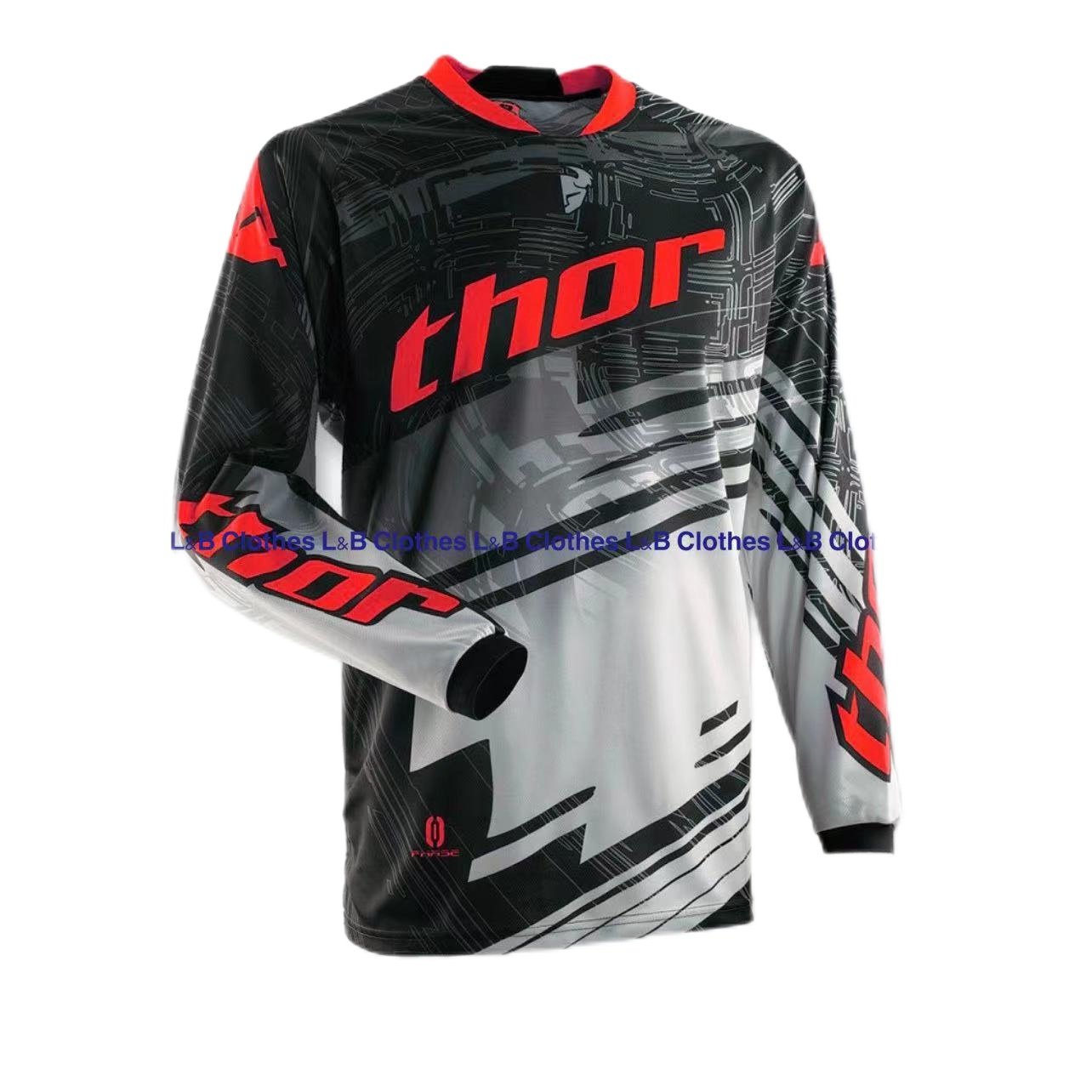Heren Nieuwe Fietskleding Mountainbikekleding Motor Downhillkleding Snel drogende Ademende Lange Mouwen Off-Road Kleding_voghion.com