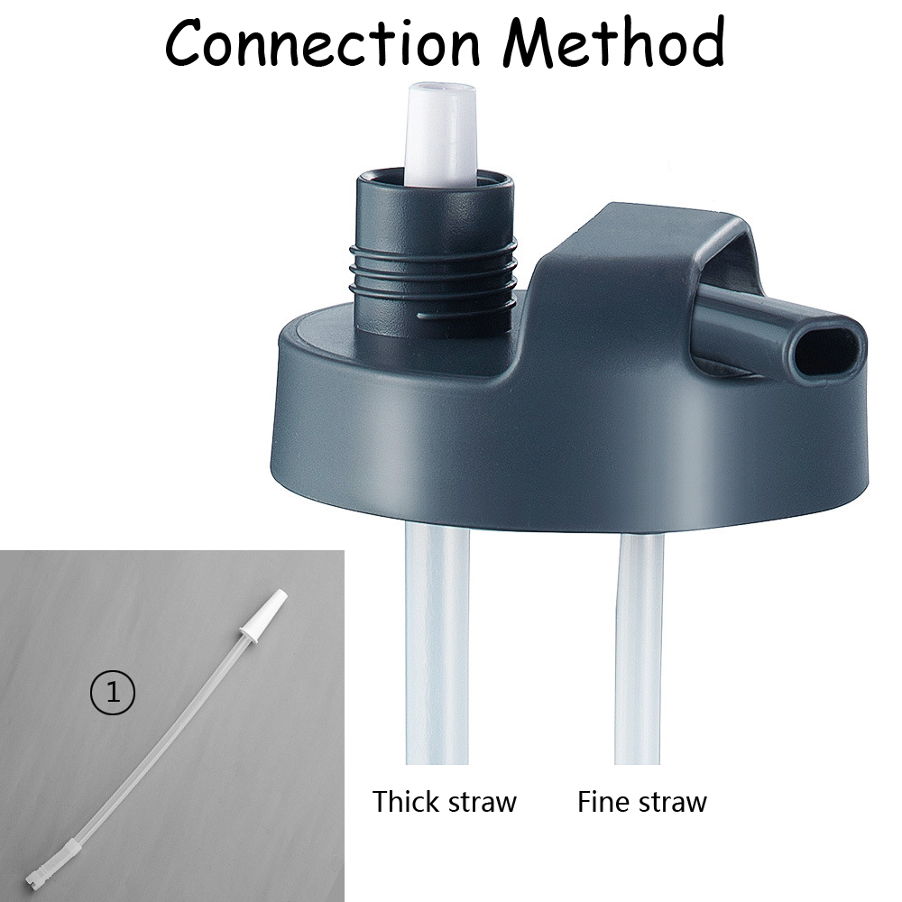 700ml Wassertrinkflasche für Sport Wasserflasche mit Strohhalm Große BPA-freie Flaschen Große Flasche für den Außenbereich_voghion.com