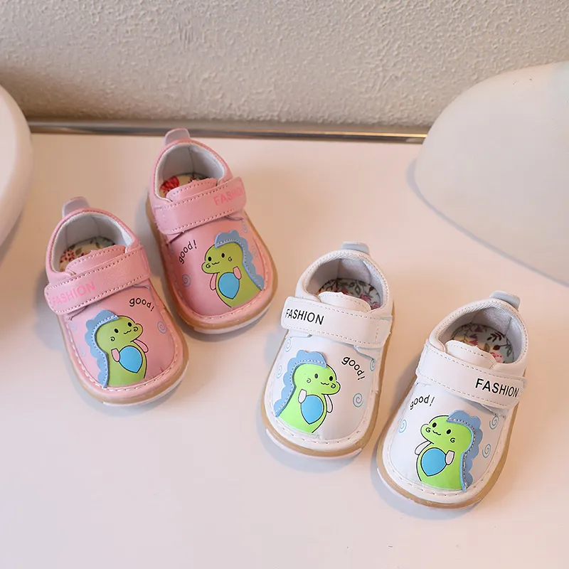 Newborn Baby Squeaky Soft Non-slip Infant Toddler Leather First Walkers Autumn Spring Little Kidsnest Kids Shoes Sizes_voghion.com