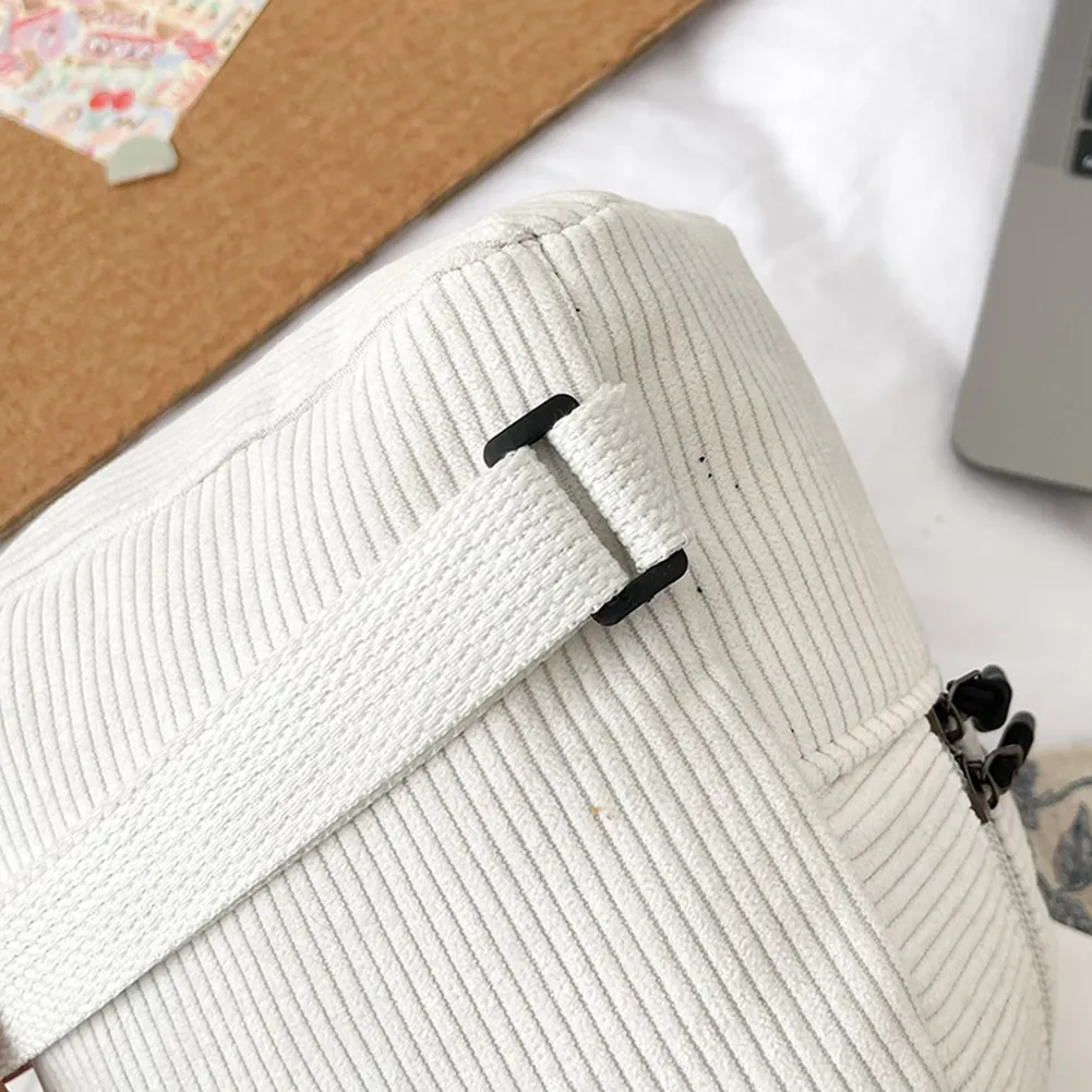 Fashion Women Mini Backpack Corduroy Solid Small Backpacks Simple Retro Casual Student Girls Bookbags Travel Pack_voghion.com