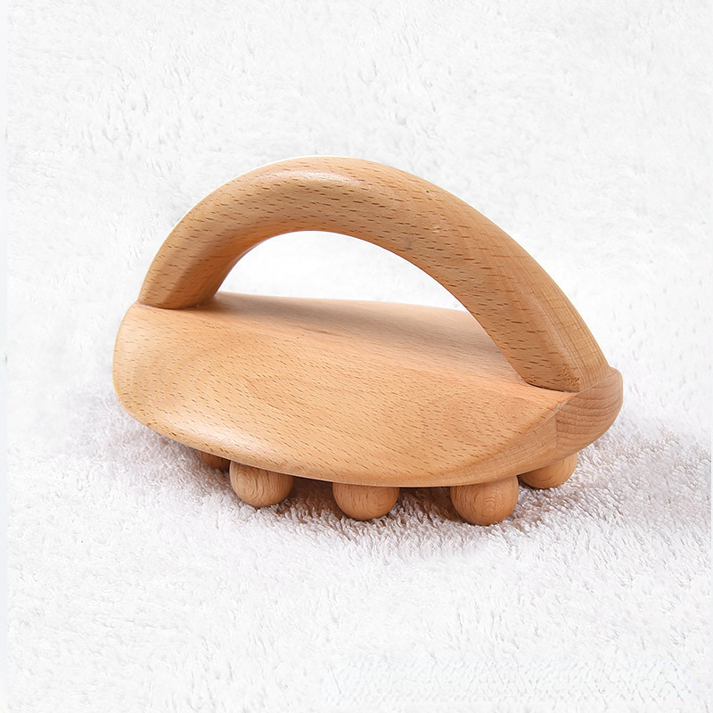 14 kreļļu rokas Gua Sha masāžas birste, dabīgā koka vidukļa, kājas, ķermeņa meridiāna skrāpēšanas SPA terapijas pretcelulīta relaksācijas rīks_voghion.com