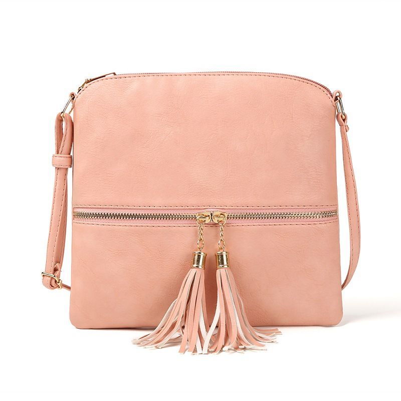 2023 Quaste Kleine Messenger für Frauen Trend Shell Weibliche Schulter Tasche Mode Kette Damen Umhängetaschen_voghion.com
