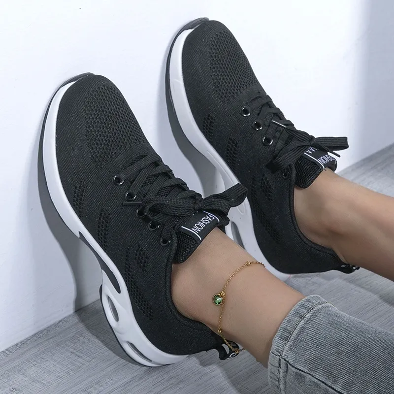 Summr Nw Fashionabl Trndy Running Lac Up Lightwight Brathabl Non Slip Big Sol Sports Shos Fr Shipping Ss_voghion.com