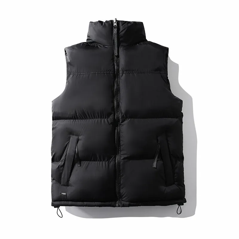Herren Designer Puffer Grafiken Herren Designer Weste Weste Federmaterial lockerer Modetrend Paar Mantel Gilet_voghion.com