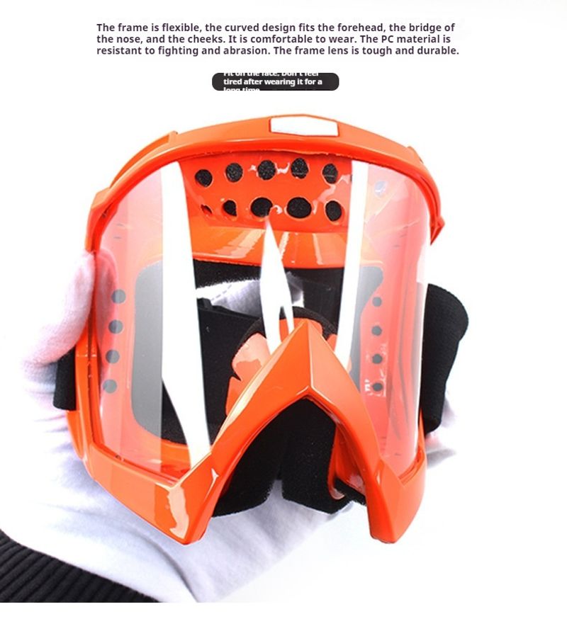 Skiing Eyewear Sports Windshields Face Shields Riding Goggles Tactical Windproof Sand Knight Equipment Unisex_voghion.com