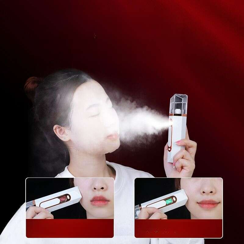 Vesi Nano Spray Beauty Kotitalouksien pieni käsikostutin kasvoille Kylmän suihkutuksen veden täyttömittari_voghion.com