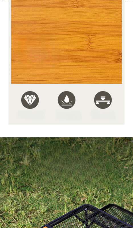 Outdoor Enthusiasts Love It! Folding Grille Iron Mesh T, Multifunctional Design, No Pressure For Port Barbecue_voghion.com