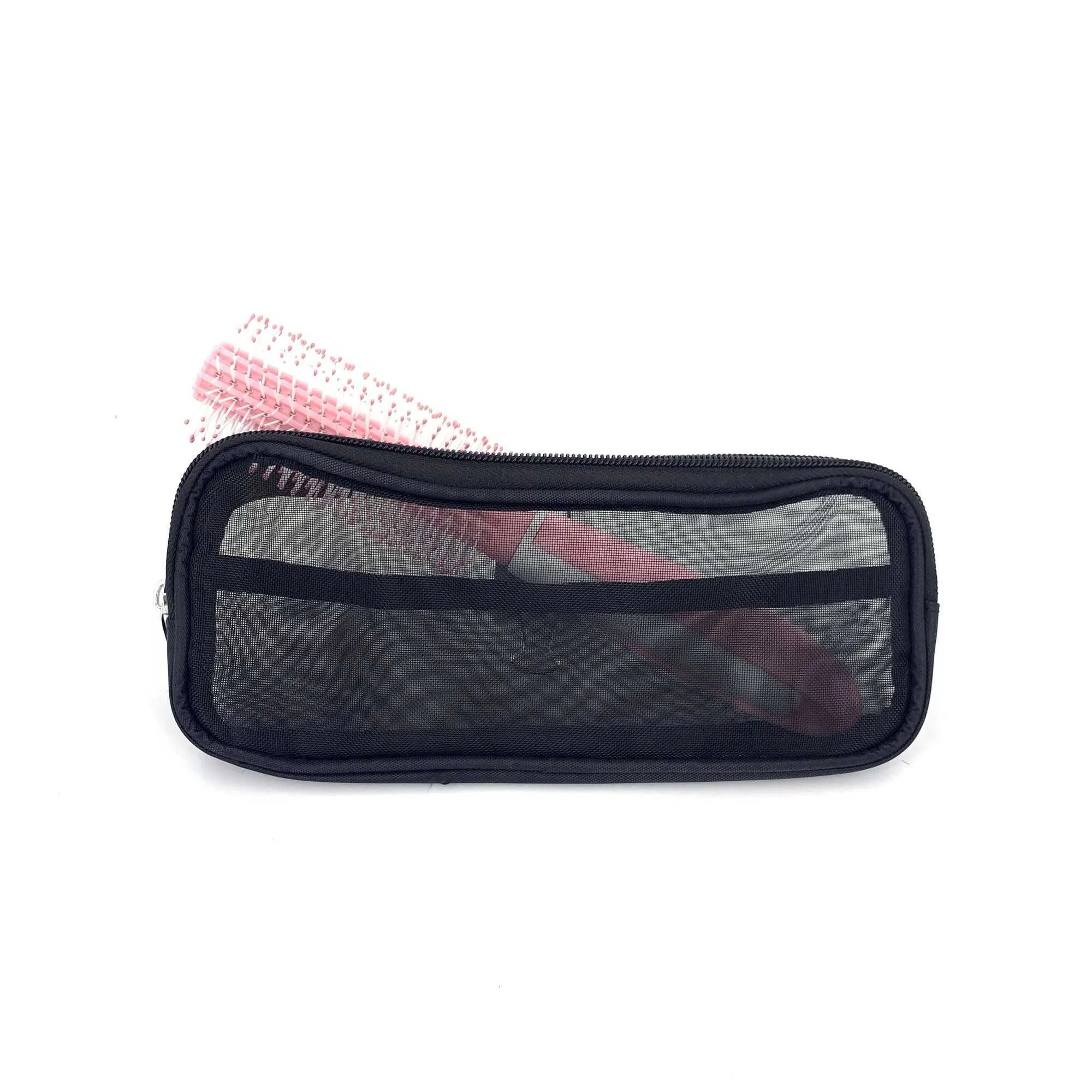 Make-up-Pinsel Reise-Make-up-Organizer Herren Beauty-Tools Mesh Dopp Kit Wäschesack Zubehör Y241023_voghion.com