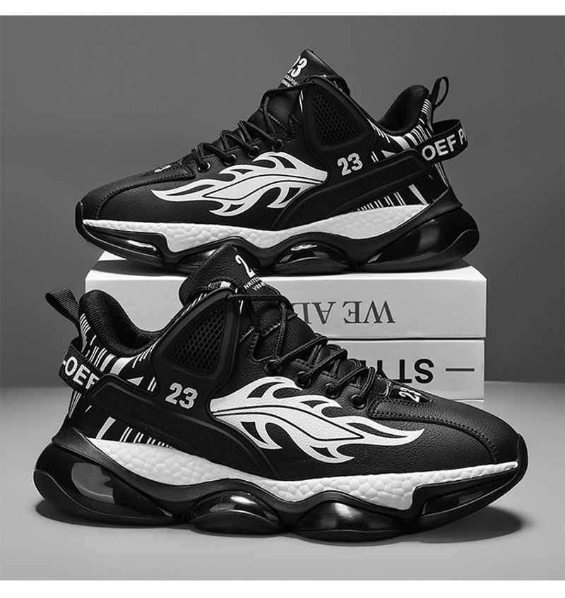 High top sneakers van leer voor heren en dames schoenen_voghion.com
