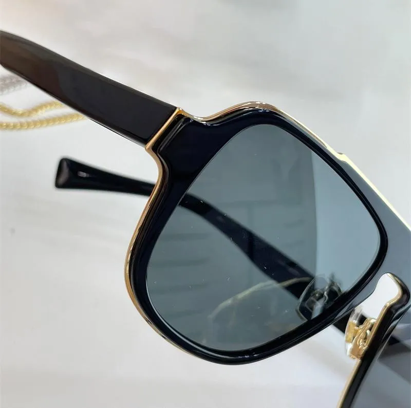 Pilot Sunglasses For Men And Women Metal Square Frame Eyewear_voghion.com