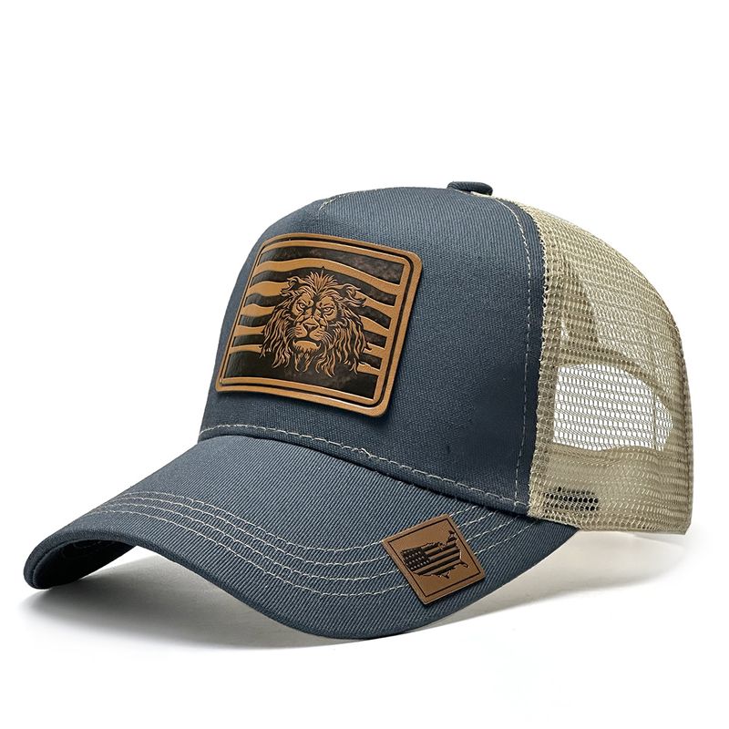 Baseballkappe mit Löwenmuster, modisch, für den Außenbereich_voghion.com