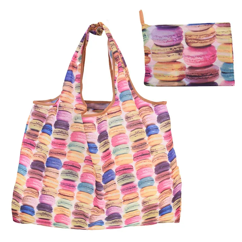 Multiple Styles Size Folding Shopping Bag Environmental Protection Large Capacity Lightweight And Portable Storage Bags_voghion.com