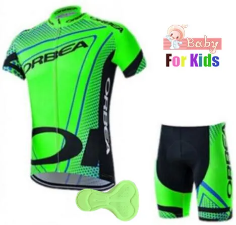 Orbea Team Summer Children Cycling Jersey Set Boys Bike Clothing Shorts Sets Kids Bicycle Ropa Ciclismo/breathable And_voghion.com