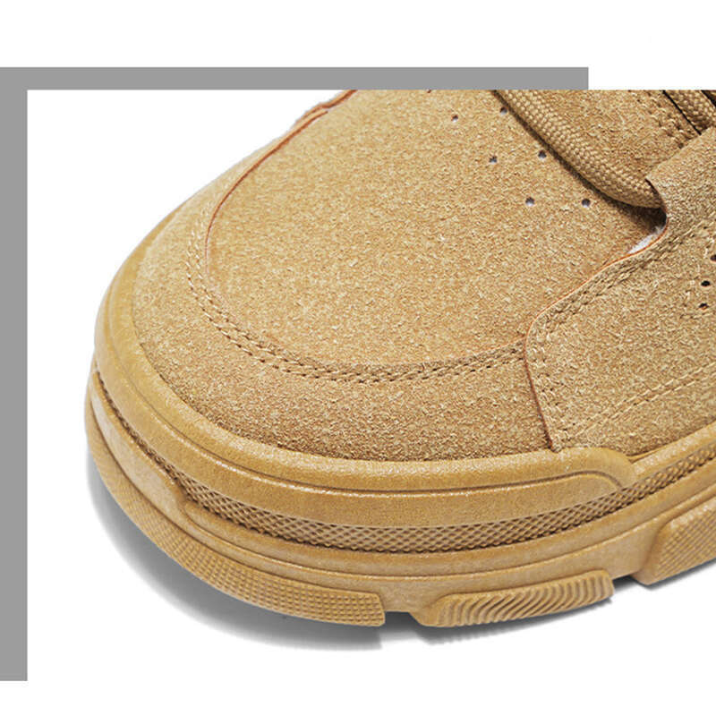 Vårens nya andningsbara höga Martin-stövlar för män, mångsidiga halkfria och slitstarka utomhusarbetskläder för arbetskraft_voghion.com