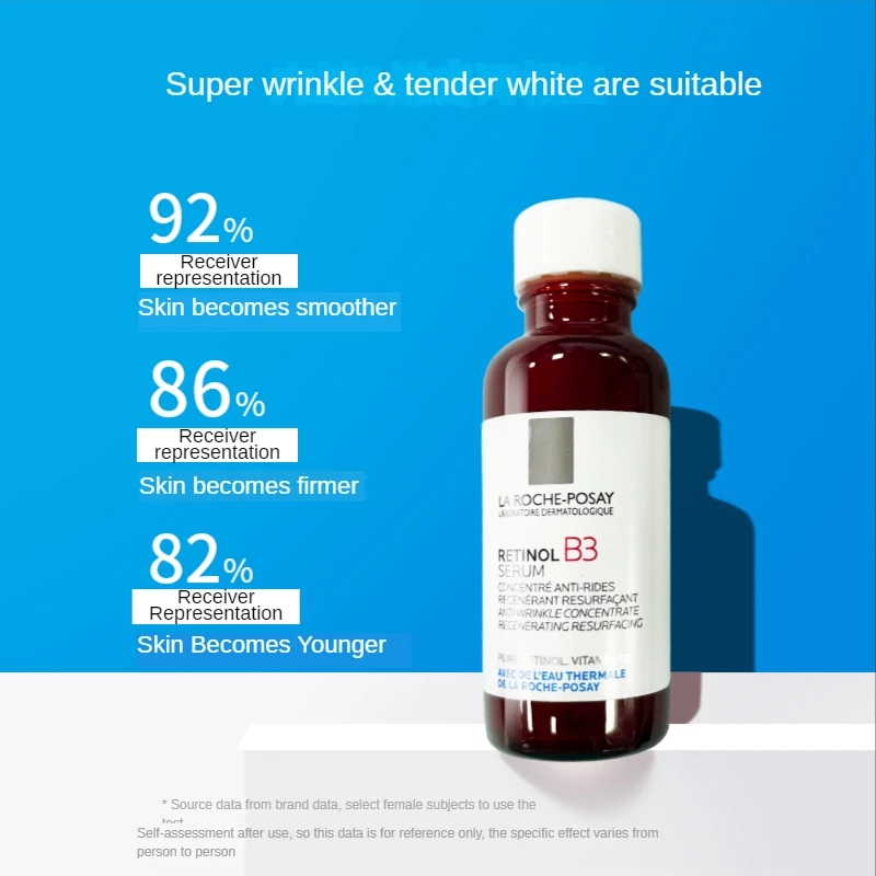 La Roche-Posay Pure Retinol Anti-Aging and Fade Fine Lines Essence Hydrate Brighten Smoothing Skin Whitening Face Serum_voghion.com