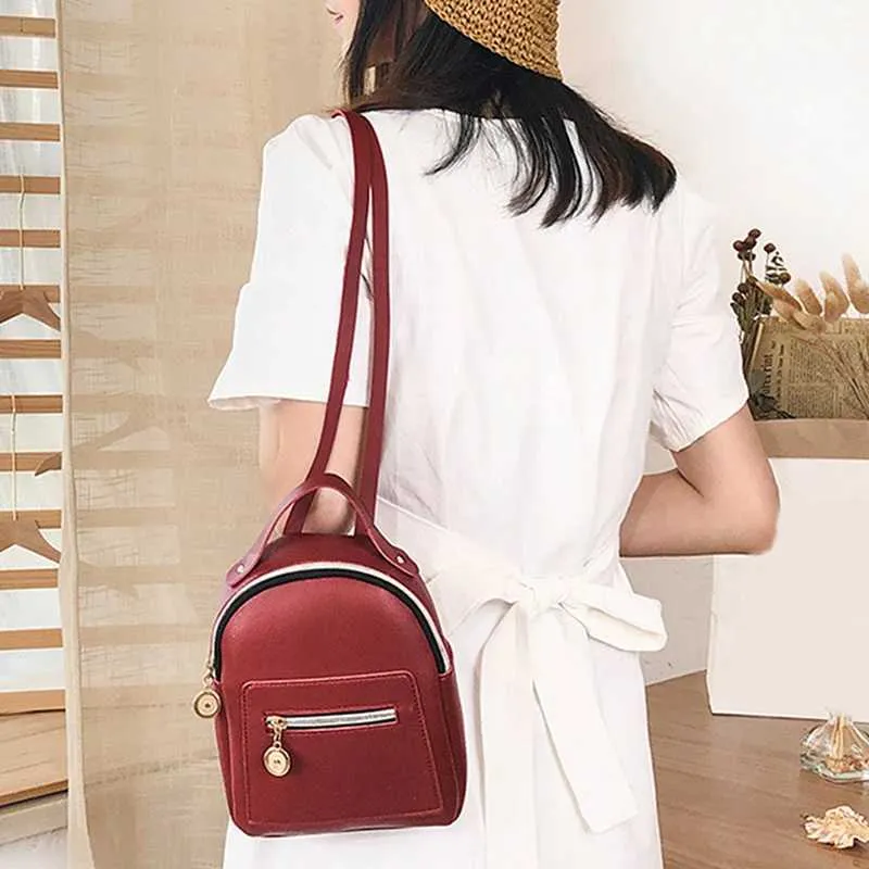 Markendesigner-Mode für Frauen Mini Soft Touch Multifunktions-kleiner Rucksack weibliche Damen Umhängetasche Mädchen Handtasche_voghion.com