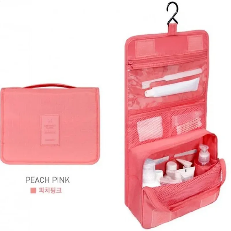 High Quality Women Makeup Bags Travel Cosmetic Toiletries Organizer Waterproof Storage Neceser Hanging Bathroom Wash Bag_voghion.com